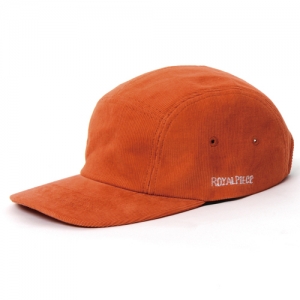 (2월18일이후순차배송)로얄피스 CAMP CAP 골덴-orange
